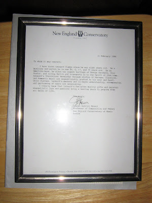 letter of recommendation formatting. 2011 Letter of Recommendation