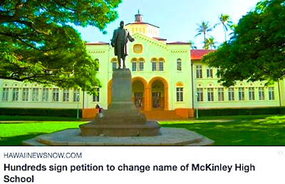 https://www.hawaiinewsnow.com/story/30007008/hundreds-sign-petition-to-change-name-of-mckinley-high-school/