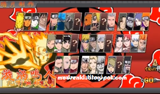 Naruto Senki MOD Anbu Kakumei Full Character Hero Unlimited Money Apk Game Terbaru modsenki.blogspot.com