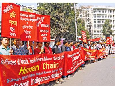 আদিবাসী গ্রামে হামলা- ‘দোষীদের আইনের আওতায় আনতে হবে’