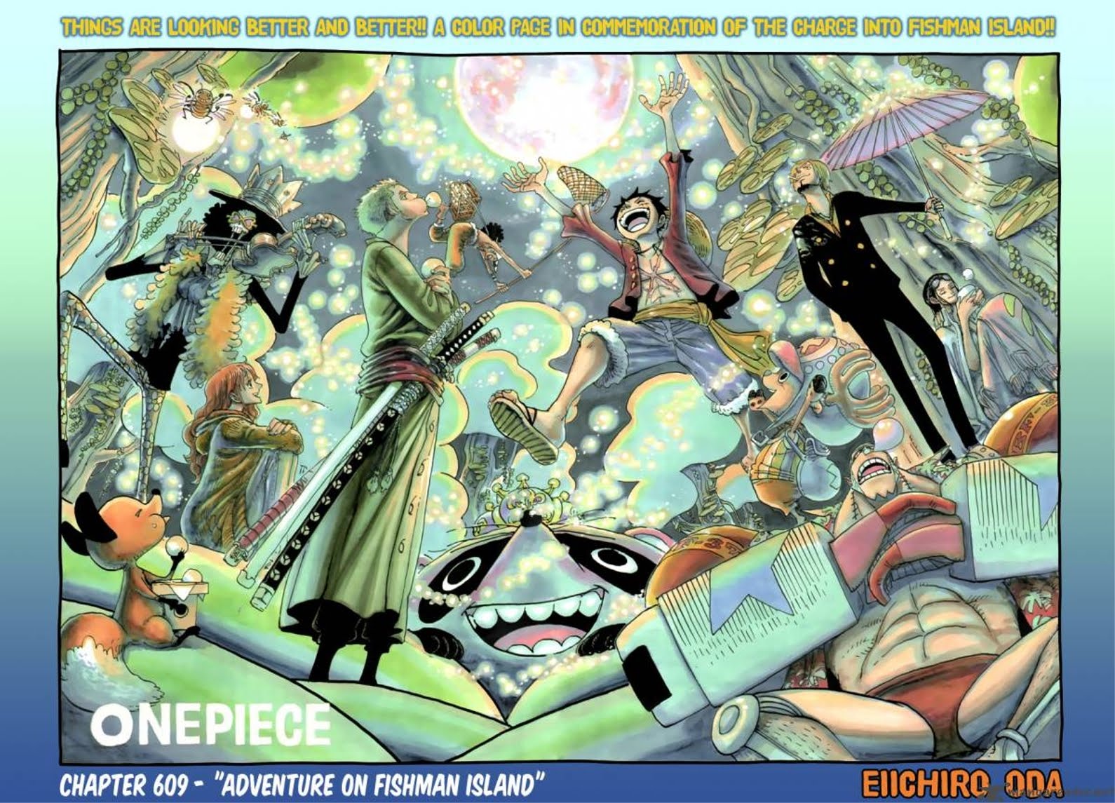 Anime Venus One Piece Chapter 609 On Fishman Island Anime Venus One Piece Chapter 609 On Fishman Island