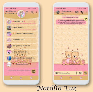 Teddy Bear 2 Theme For YOWhatsApp & Fouad WhatsApp By Leidiane