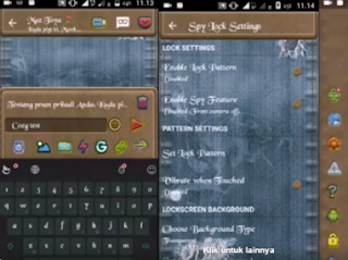 Droid Chat v12.0.25 Jeans Theme Base BBM v3.0.1.25 Apk