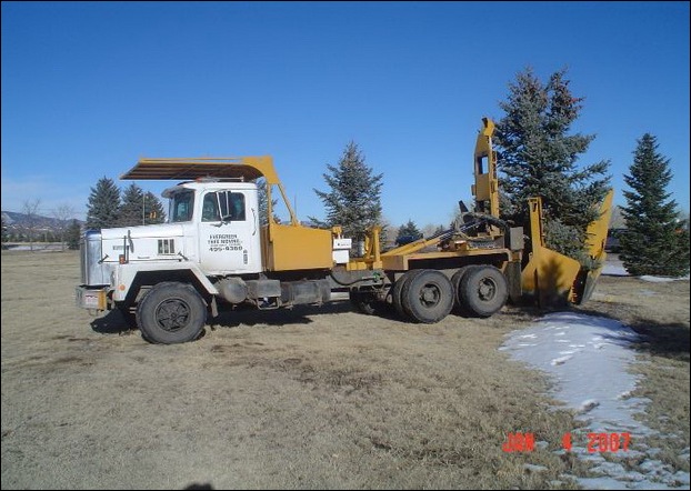 Tree Spade and Transporter 14