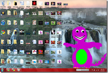 Barney's desktop background