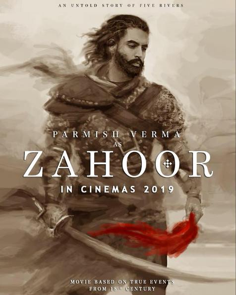 Zahoor next upcoming punjabi movie first look, Poster of download first look Parmish Verma Poster, release date