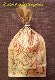 alt="Kids Craft Brown Paper Bag Turkey Craft Tutorial"