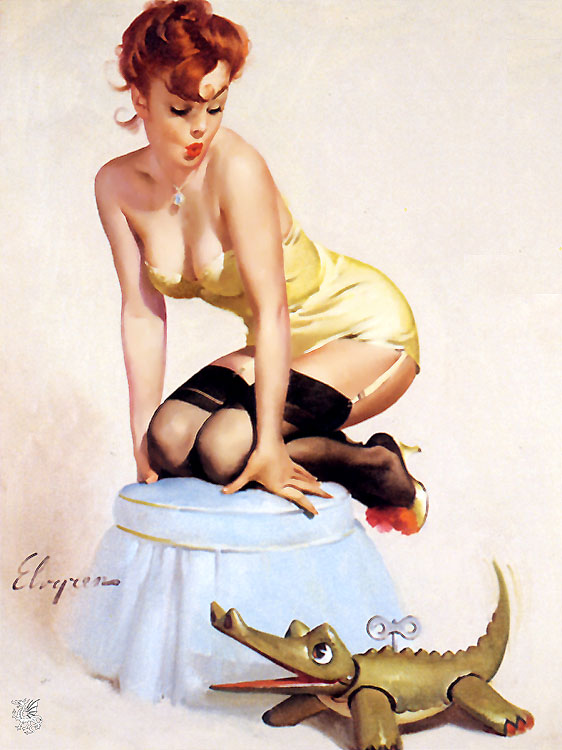 I find myself with a rather strange liking for pinups