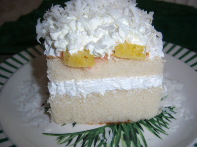 Pina Colada Pineapple Rum Cake