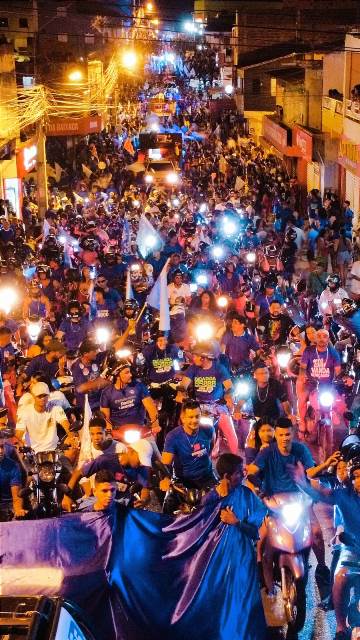 Domingueira 55 - caminhada de saída da Nova Itapetinga