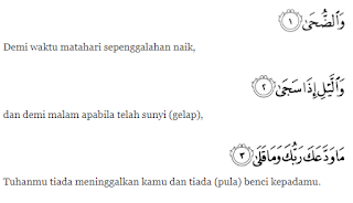 Nama Surah Dalam Al-Qur'an Ke 91-100 Dan Kandungannya