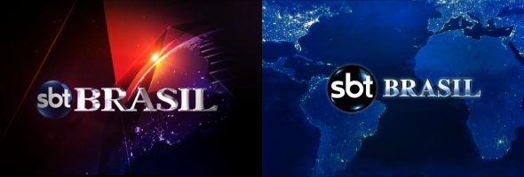 Nova logomarca do "SBT Brasil"