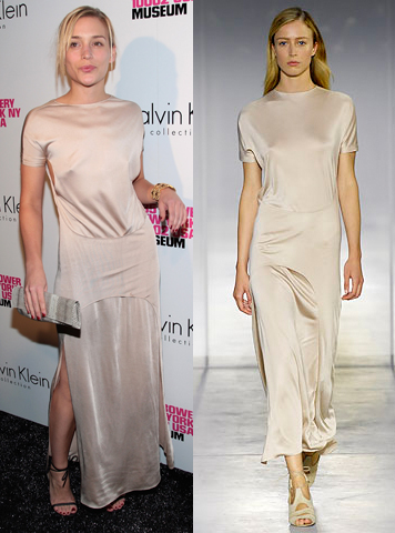 Thandie Newton Ali Larter and Piper Perabo all in Calvin Klein at the Grand 