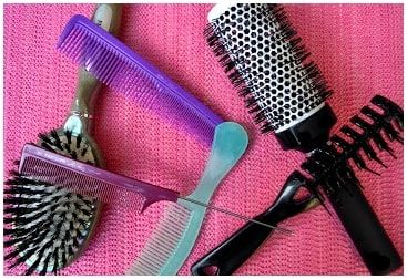 Différents types de brosses et peignes - Astuces blog beauté