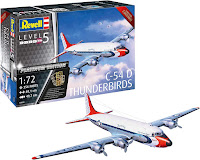 Revell 1/72 C-54D Thunderbirds Platinum Edition (03920) English Color Guide & Paint Conversion Chart