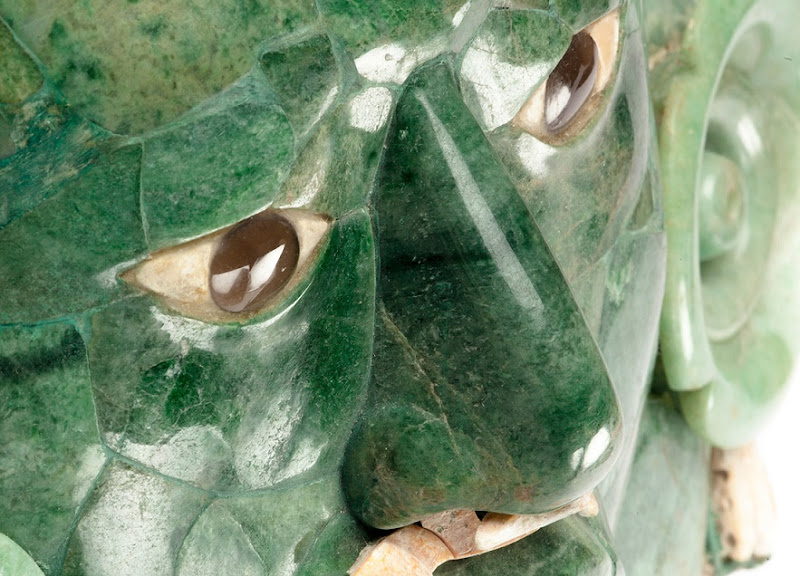 National Museum of Anthropology in Mexico City exhibits the enigmatic Calakmul mask