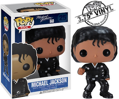 Michael Jackson Pop! Rocks Vinyl Figures Wave 2 by Funko - “Bad” Michael