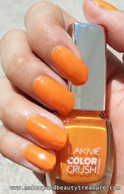 Lakme Color Crush Nail Enamel Shade No '07' 