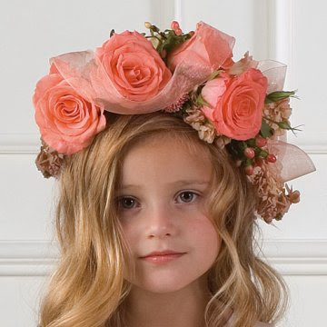hairstyles flowers. thee flower girl hairstyle