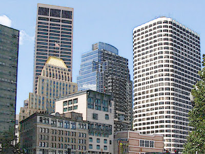 Boston Massachusetts financial district