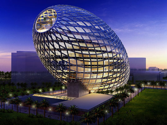 James Law Cybertecture, Cybertecture Egg, Office Building, Mumbai