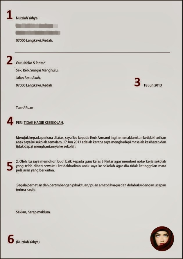 Tyara NY: Contoh Surat Tidak Hadir Sekolah Tyara NY: Contoh Surat Tidak Hadir Sekolah
