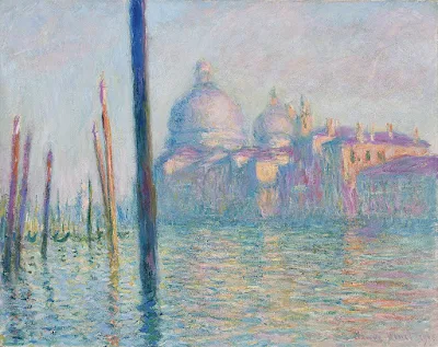 Grand Canal, Venice, 1908, Museum of Fine Arts, Boston painting Claude Monet