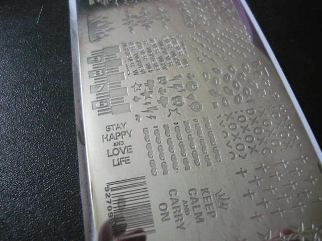 Stay happy and love live- BP- L012 stamp plate review