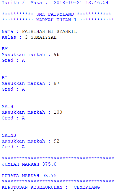 Soalan Peperiksaan Asas Sains Komputer Tingkatan 2