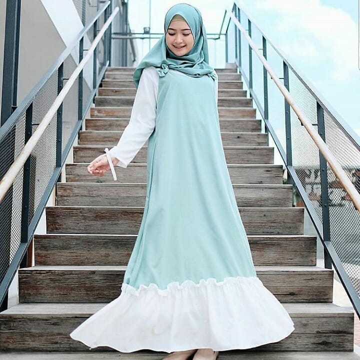 50 Trend  Model  Gamis yang Bakalan Booming di Tahun 2019  