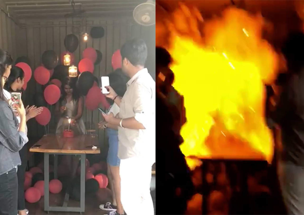 Explosión de una fiesta de cumpleaños