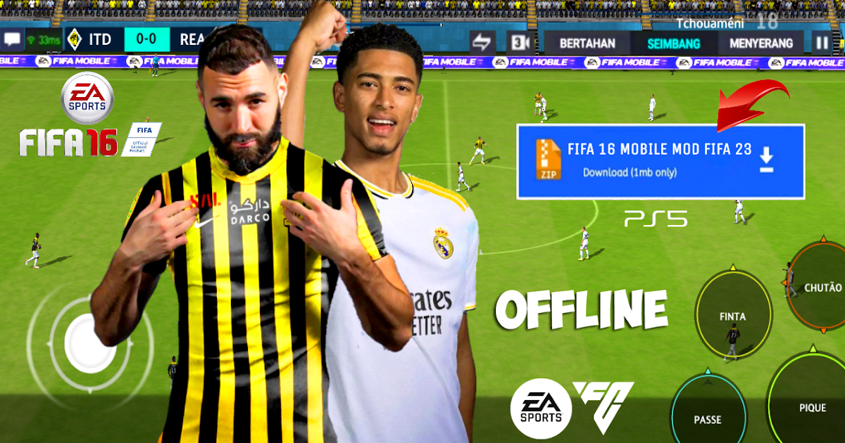 FIFA 18 MOD FIFA 23 Android Offline [APK+OBB] BEST GRAPHICS Last Update  FULL HD 