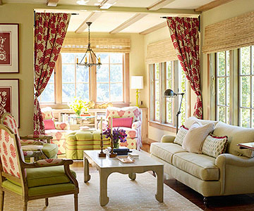 Modern Furniture: Cottage Living Room Decorating Ideas 2012