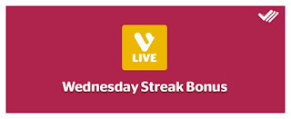 Wednesday Viggle LIVE Streak Bonus, Viggle Bonus, Viggle Live, Viggle Mom