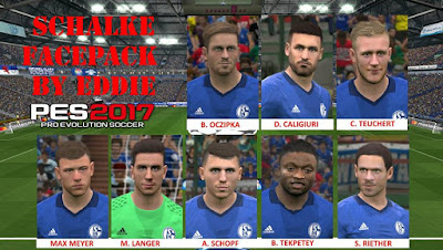 PES 2017 Facepack Schalke 04 by Eddie Facemakers