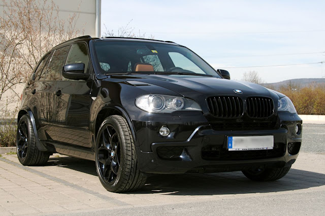 black bmw x5