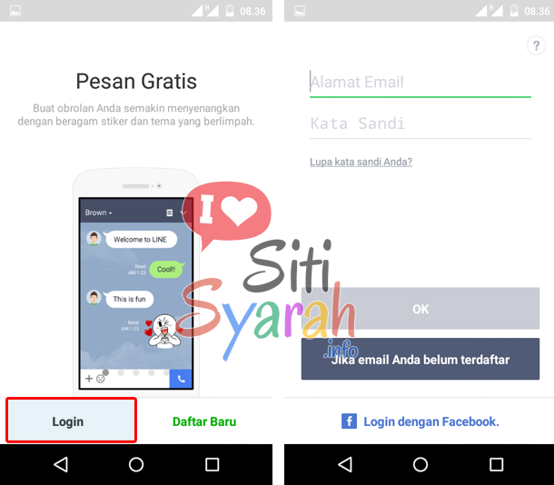 Ceritanya sih kau mendapat handphone gres dari sang abang √ Cara Mengganti ID Line di Android