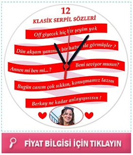 Sevgilimin Klasik Sözleri Ürünleri