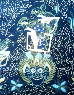 batik mega mendung cirebon motif arjuna tapa