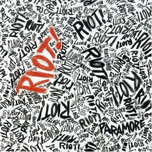 riot paramore logo. riot paramore album cover.