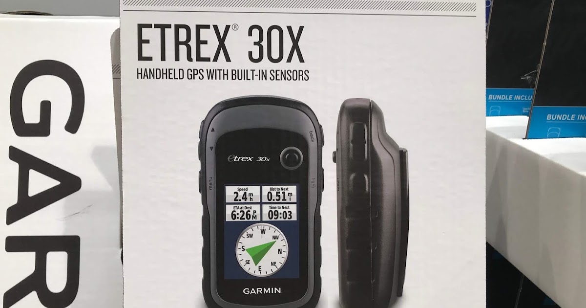 Garmin Etrex 30x Handheld Gps With Built In Sensors Costco Weekender