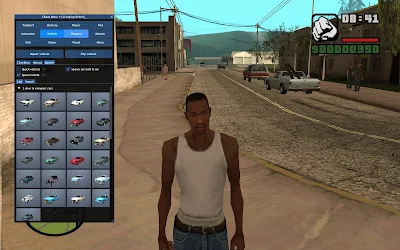 GTA San Cheat Menu 1.6 Cheat For GTA San Andreas Download