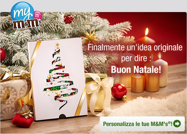 m&m's regalo di natale