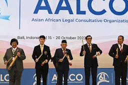 Maruf Amin Hadiri Sesi Tahuanan ke-61 AALCO di Bali 