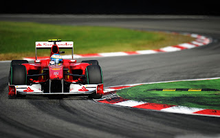 Formula One action shot