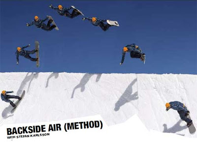 How to Snowboarding Trick Backside Air (Method)