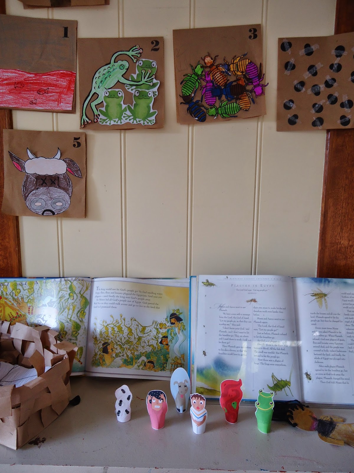 The Torrents Times The 10 Plagues Children S Craft Activities Egypt Unit Study