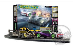 UK Toy Fair 2020 Hornby Hobbies Scalextric Spark Plug Batman vs Joker Race Set