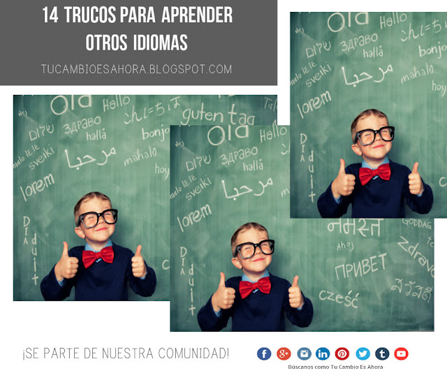 Recomendaciones para aprender otro idioma