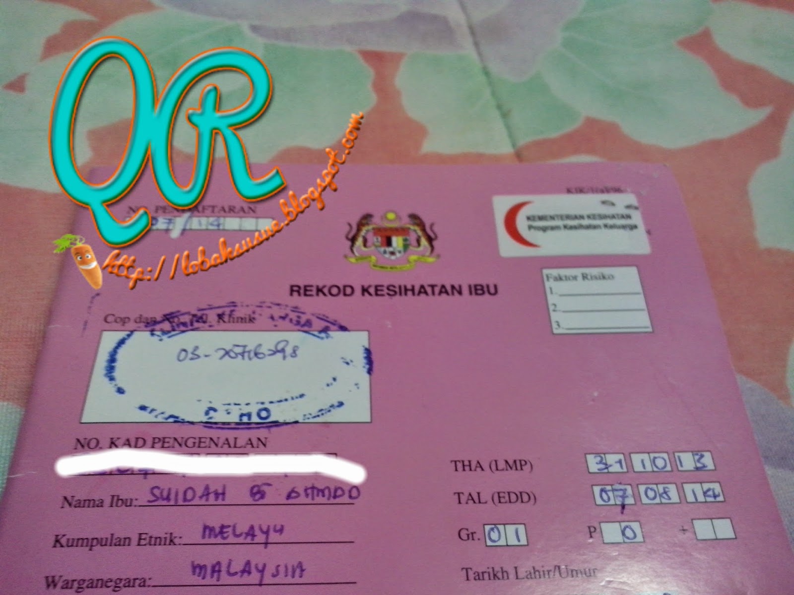 Buku Pink untuk Ibu Mengandung